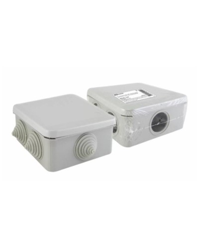 Коробка ОП 100х100х50мм, крышка, IP55, 6 вх. (SQ1401-1255). Распаячная коробка. TDM ЕLECTRIC в Люберцах
