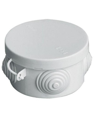 Коробка ОП D65х40мм, крышка, IP54, 4вх. (SQ1401-0101). Распаячная коробка. TDM ЕLECTRIC в Люберцах
