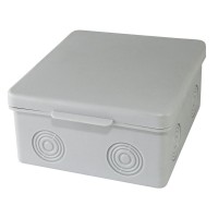 Коробка ОП 80х80х50мм, крышка, IP54, 7вх., без гермовводов (SQ1401-0812). Распаячная коробка. TDM ЕLECTRIC