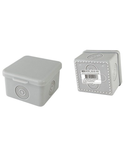 Коробка ОП 65х65х50мм, крышка, IP54, 4вх., без гермовводов (SQ1401-0821). Распаячная коробка. TDM ЕLECTRIC в Люберцах
