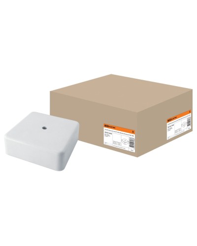 Коробка КР 100х100х44 ОП белая, IP40 (SQ1401-0209). Распаячная коробка. TDM ЕLECTRIC в Люберцах