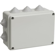 Коробка ОП 150х110х70мм, крышка, IP44, 10 гермовводов (SQ1401-1241). Распаячная коробка. TDM ЕLECTRIC