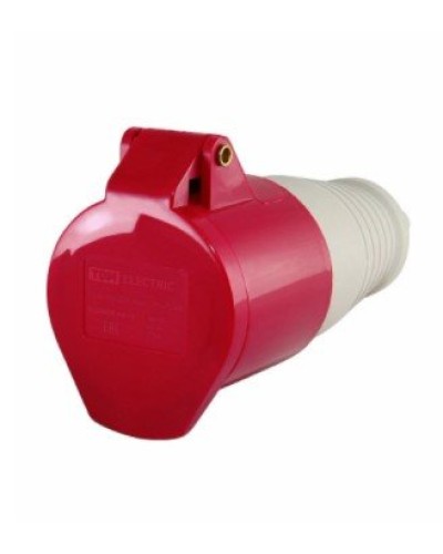 Розетка 214 переносная 3Р+РЕ 16А 380В IP44 (SQ0603-0011). Розетка. TDM ЕLECTRIC в Люберцах