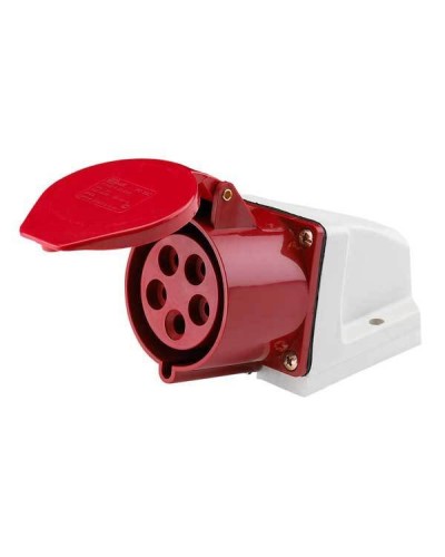 Розетка 125 стационарная 3Р+РЕ+N 32А 380В IP44 (SQ0602-0006). Розетка. TDM ЕLECTRIC в Люберцах