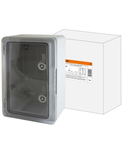 ЩМП-0-6, прозрачная крышка ABS, IP65, 500x400x180. Бокс пластиковый антивандальный. TDM ЕLECTRIC в Люберцах
