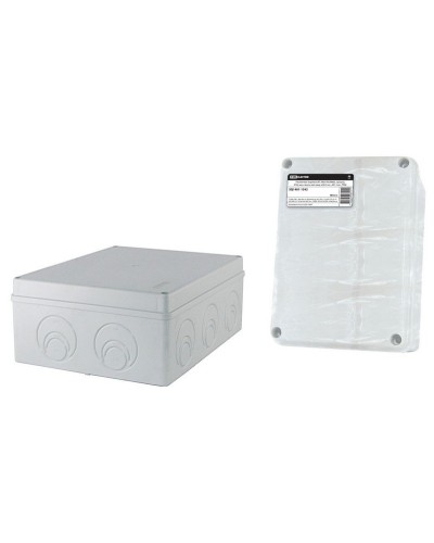 Коробка ОП 240х195х90мм, крышка, IP55, кабельные вводы d28-3шт, d37-2шт (SQ1401-1272). Распаячная коробка. TDM ЕLECTRIC в Люберцах