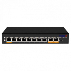TR-NS1110-120-8POE. Коммутатор с PoE. Trassir