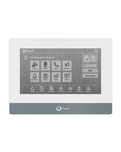 TI-4107AW. Монитор IP-видеодомофона цветной. True-IP в Люберцах