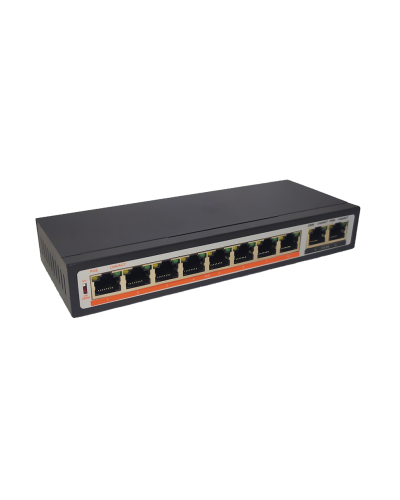 TI-208P. Коммутатор с питанием по PoE. True-IP в Люберцах