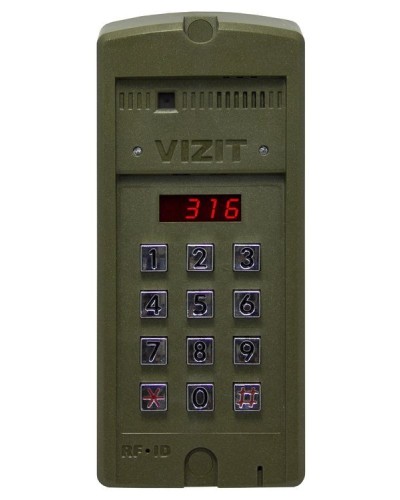 БВД-316R. Вызывная панель аудиодомофона. VIZIT в Люберцах
