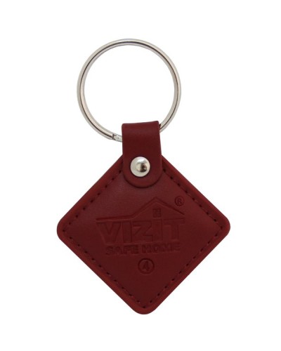 VIZIT-RF2.2 (Red). Брелок proximity кожаный. VIZIT в Люберцах