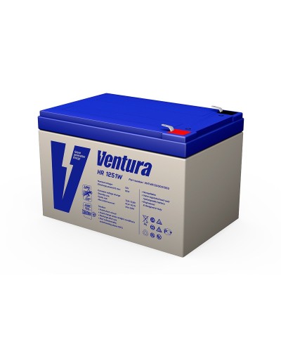 Ventura HR 1251W. Аккумулятор герметичный свинцово-кислотный. Ventura в Люберцах