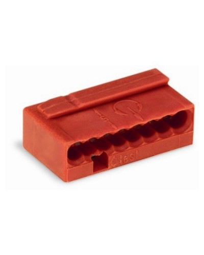 WAGO 243-808 Клемма MICRO 8-проводная красная. Клемма для распределительных коробок. WAGO в Люберцах