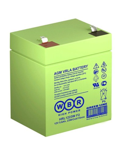 WBR HRL1223W F2. Аккумулятор герметичный свинцово-кислотный. WBR в Люберцах