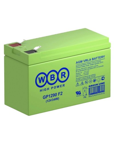 WBR GP1290 F2. Аккумулятор герметичный свинцово-кислотный. WBR в Люберцах