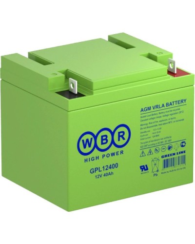WBR GPL12400. Аккумулятор герметичный свинцово-кислотный. WBR в Люберцах