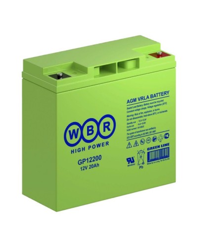 WBR GP12200. Аккумулятор герметичный свинцово-кислотный. WBR в Люберцах