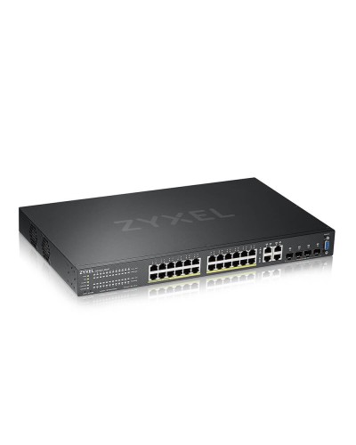 GS2220-28HP-EU0101F. Гибридный L2 коммутатор PoE+. ZYXEL в Люберцах