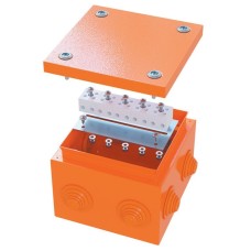 Коробка FS 150х150х80 4P (FSK31410): Коробка ответвительная огнестойкая стальная