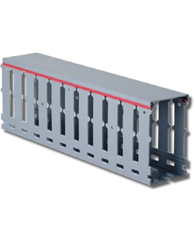 Короб перфорированный, серый RL12 40x40 (00134RL): Короб перфорированный в Люберцах