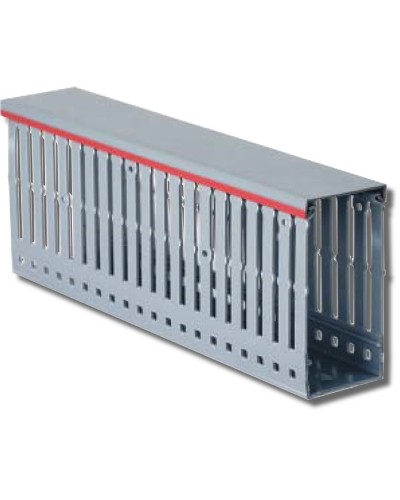 Короб перфорированный, серый RL6 25x40 (01163RL). Короб перфорированный. ДКС в Люберцах