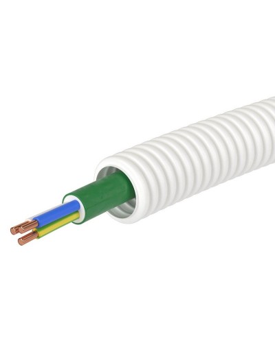 Труба ПЛЛ D20 + ППГнг(А)-HF 3х2,5 (ГОСТ+) (8S82050HF). Гофрошланг с кабелем. ДКС в Люберцах