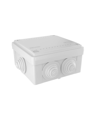 Коробка ответвительная с кабельными вводами IP55, 100х100х50 (53801). Коробка ответвительная. ДКС в Люберцах