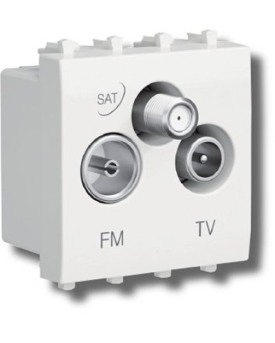 Розетка TV-FM-SAT Avanti 1 модуль белое облако (4400532): Розетка TV-FM-SAT в Люберцах