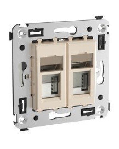Розетка USB в стену Avanti ванильная дымка (4405543). Розетка USB. ДКС в Люберцах