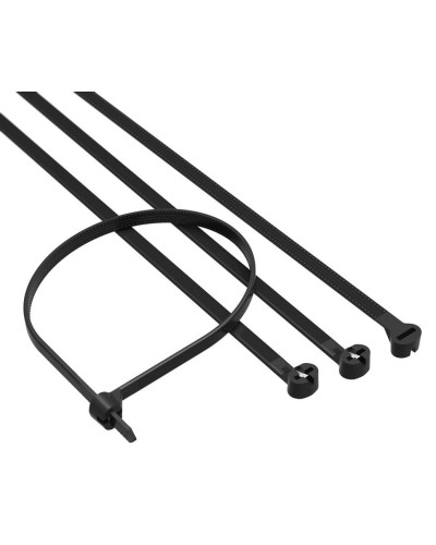 Хомут 4,8x370 P6.6, черный (100шт) (21319SR): Хомут с двойным замком в Люберцах