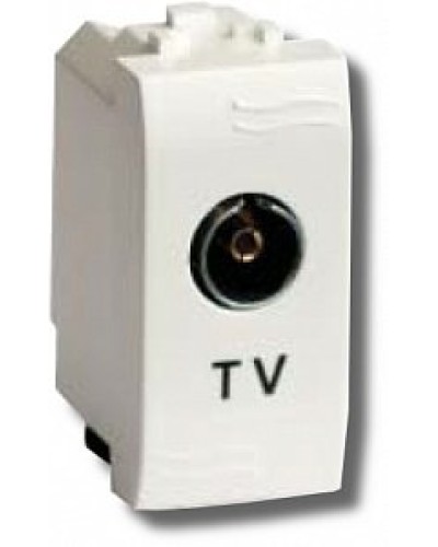 Розетка TV Brava универсальная 1 модуль слоновая кость (75721S): Розетка TV в Люберцах