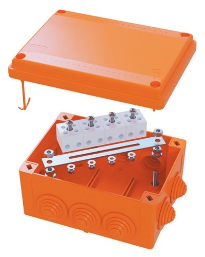 Коробка FS 150х110х70 4P (FSK21410): Коробка ответвительная огнестойкая из термопласта в Люберцах