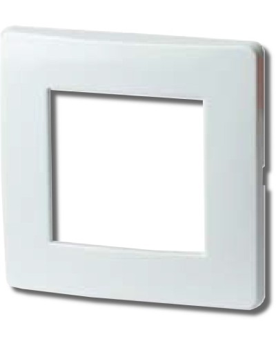 Рамка на 2 модуля (одноместная), белая (75010W): Рамка одноместная, Brava в Люберцах