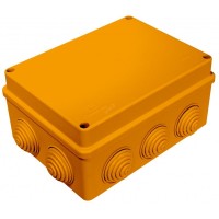 Коробка JBS150 150х110х70, 10 вых., 6P (1,5…16мм²) (43429HF): Коробка монтажная, огнестойкая, без галогена