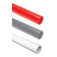 Ecoplast труба АБС гладкая, для аспирационной системы, т/г, D25, белая (26025-W). Труба для аспирационной системы. Экопласт