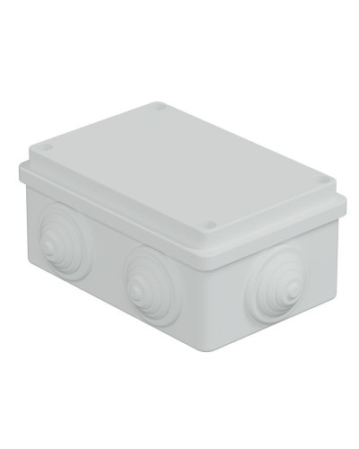 Коробка JBS120 120х80х50, 6 вых., IP55, белая (44008W-1). Коробка монтажная. Экопласт в Люберцах