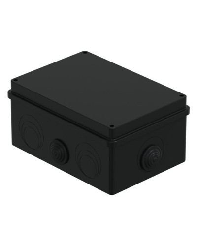 Коробка JBS210 210х150х100, 8 вых., IP55, черная (44016BL-1). Коробка монтажная. Экопласт в Люберцах