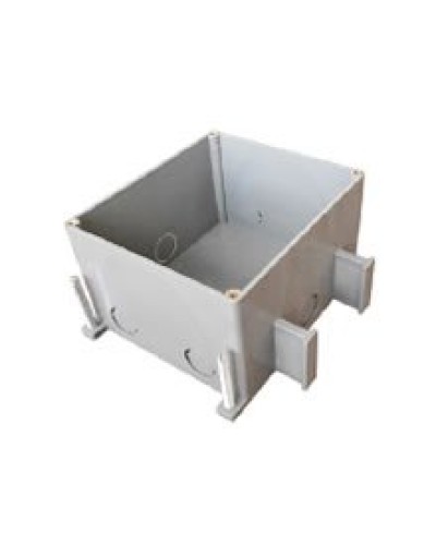 Коробка для люков в пол на 2 поста BOX/2+2ST66 (70125): Коробка для люков в пол на 2 поста 45х45мм + 2 модуля 45х22,5 (70025), пластик в Люберцах
