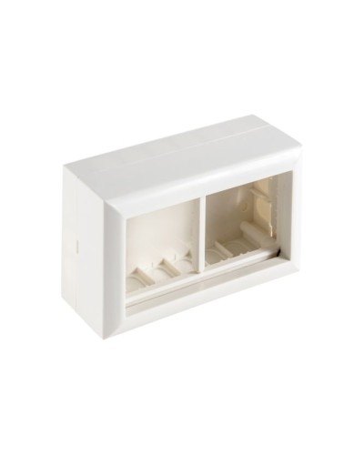 Коробка на 2 модуля для механизмов 45х45мм SM45/4 (72944): Коробка для механизмов в Люберцах