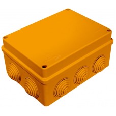 Коробка JBS150 150х110х70,, 10 вых., 4P (0,15-2,5мм²) (43049HF): Коробка монтажная, огнестойкая, без галогена