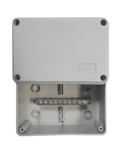 Коробка (КУП) JBS210 210х150х100, 8 вых, IP55 (44016KP): Коробка уравнивания потенциалов (КУП), 8х12мм,14 зажимов в Люберцах