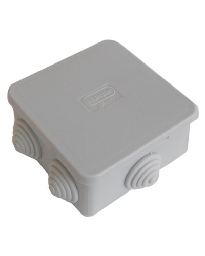 Коробка JBS080 85х85х50, 6 вых., IP44, белая (44066W-1). Коробка монтажная. Экопласт в Люберцах