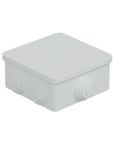 Коробка JBS080 85х85х40, 6 вых, IP44, белая (44006W-1). Коробка монтажная. Экопласт в Люберцах