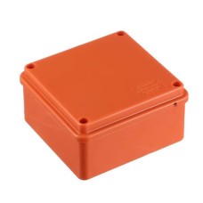 Коробка JBS100 100х100х55, 5P (0,15...2,5мм²) (42057HF). Коробка монтажная, огнестойкая, без галогена. Экопласт