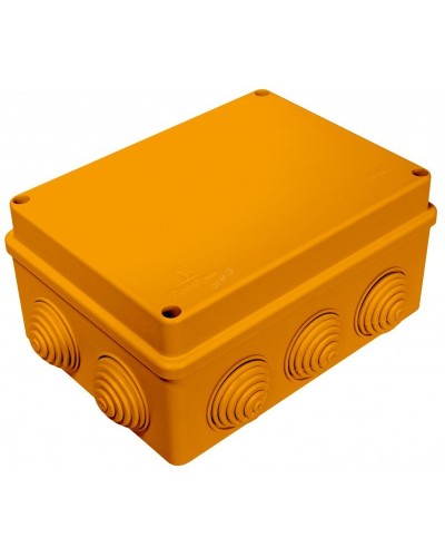 Коробка JBS150 150х110х70, 10 вых., 9P (1,5…6мм²) (43239HF): Коробка монтажная, огнестойкая, без галогена в Люберцах