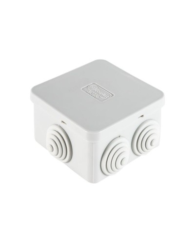 Коробка JBS070 70х70х40, 6 вых., IP44, белая (44056W-1). Коробка монтажная. Экопласт в Люберцах