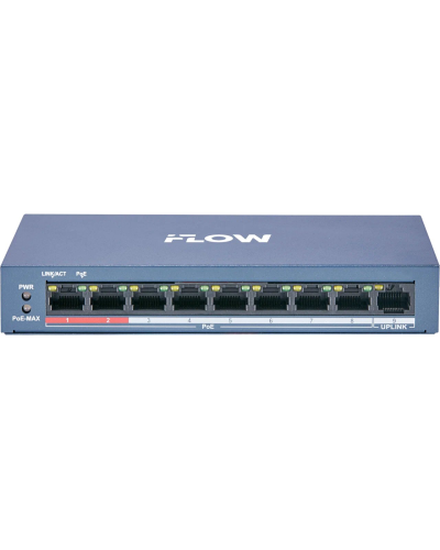 F-SW-EU209POE-V/L. Сетевой PoE коммутатор. i-FLOW в Люберцах