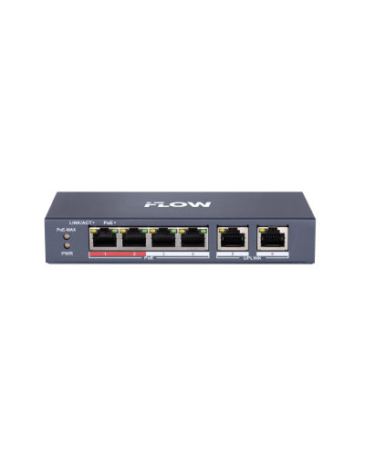 F-SW-EU206HPOE-V. Сетевой PoE коммутатор. i-FLOW в Люберцах