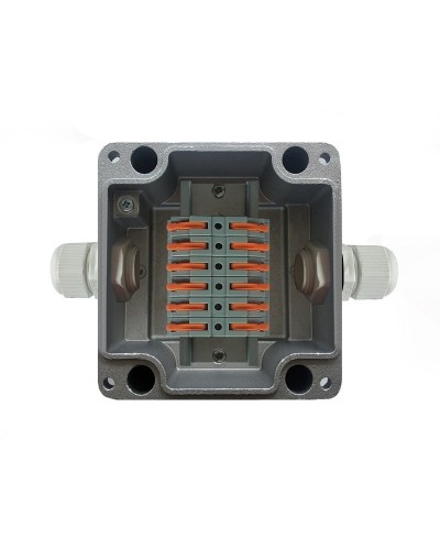 МКС Мороз, 2В, с клеммниками REXANT, IP66/IP68. Коробка коммутационная металлическая. Магнито-Контакт в Люберцах