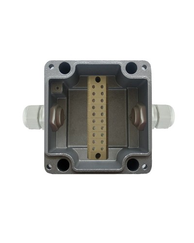 МКС Мороз, 2ВК, с датчиком вскрытия корпуса (тампером), IP66/IP68. Коробка коммутационная металлическая. Магнито-Контакт в Люберцах